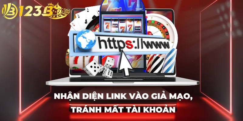 Nhận diện link vào giả mạo, tránh mất tài khoản